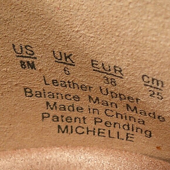 Naturalizer Michelle Light Taupe Nude Sexy Platform Pump Size 8 M - Picture 5 of 10